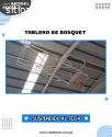 Tablero de basquet colgante de techo