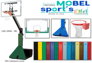 TABLERO DE BASQUET MOVIBLE