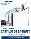 TABLERO DE BASQUETBOL AJUSTABLE