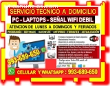 TECNICO WIFI PC LAPTOPS REPETIDORES