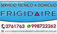 Tecnicos FRIGIDAIRE- Refrigeradoras