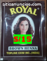 VENDO TINTE HENNA COLOR MARRON