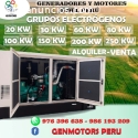 VENTA / ALQUILER DE GRUPOS ELECTRÓGENOS