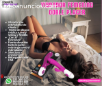 VIBRADOR FEMENINO DE DOBLE PLACER SEXSHO