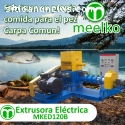 Extrusora Meelko para pellets flotantes