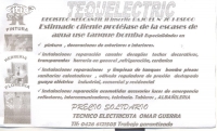 tequelectric mantenimiento tecnico