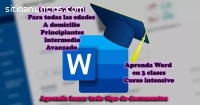 Curso de Computación y Word para todas l