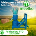 Peletizadora Meelko 260 mm 35 hp PTO